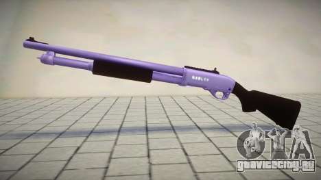 Chromegun Purple Gun для GTA San Andreas