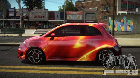 Fiat 500 Abarth E-Limited S8 для GTA 4