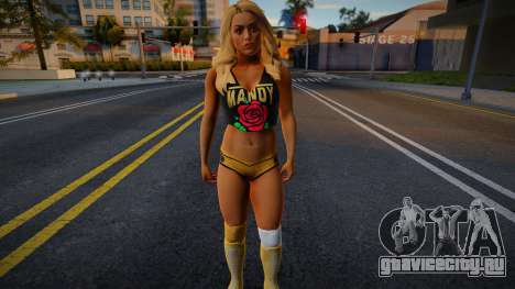 Mandy Rose Golden Outfit WWE для GTA San Andreas