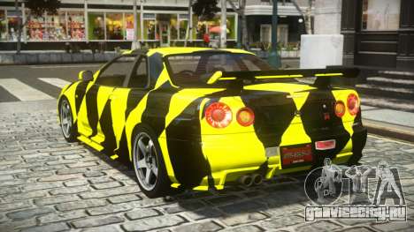 Nissan Skyline R34 E-Limited S3 для GTA 4