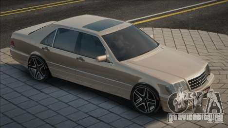 Mercedes-Benz W140 [New Times] для GTA San Andreas