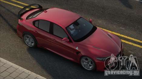 Alfa Romeo Giulia 17 [CCD] для GTA San Andreas