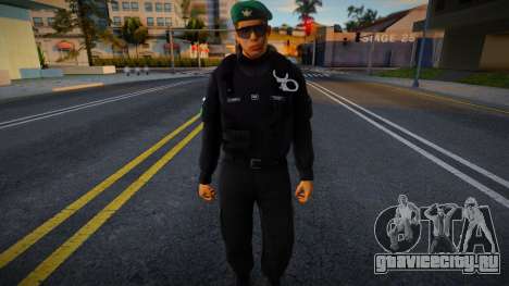 Полицейский в обмундировании 2 для GTA San Andreas