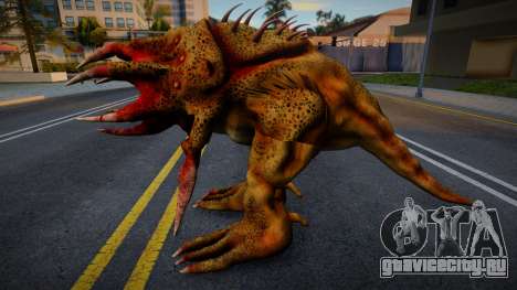Criatura Alienígena Reptil для GTA San Andreas