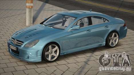 Mercedes-Benz CLS 63 AMG 2008 Blue для GTA San Andreas