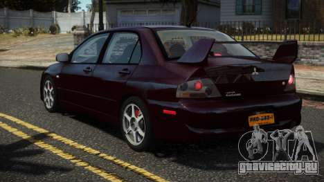 Mitsubishi Lancer Evo 8 ST V1.1 для GTA 4