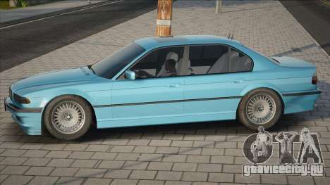 BMW E38 750I [Blue] для GTA San Andreas