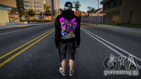 Skin Fivem Hoodie Bang для GTA San Andreas