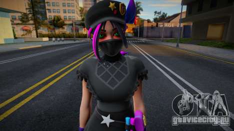 Helsie Cazadora Fornite Skin для GTA San Andreas