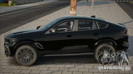 BMW X6m 2022 [Black] для GTA San Andreas