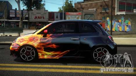 Fiat 500 Abarth E-Limited S12 для GTA 4