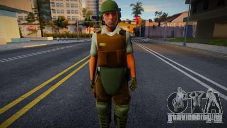 New skin cop v3 для GTA San Andreas