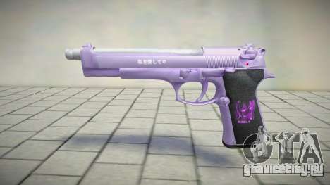 Purple Gun Desert Eagle для GTA San Andreas