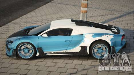 Bugatti Chiron [Evil] для GTA San Andreas