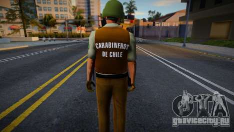 Полицейский в обмундировании 5 для GTA San Andreas