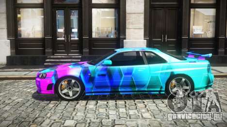 Nissan Skyline R34 E-Limited S8 для GTA 4