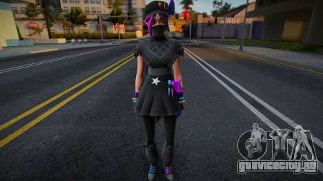 Helsie Cazadora Fornite Skin для GTA San Andreas