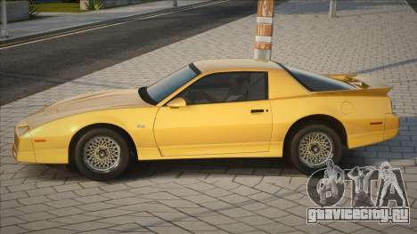 Pontiac Firebird Yellow для GTA San Andreas