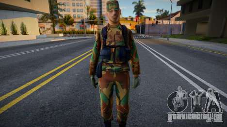 Army Upscaled Ped для GTA San Andreas