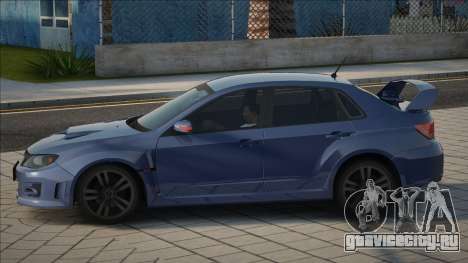 Subaru Impreza WRX STI 2011 Blue для GTA San Andreas