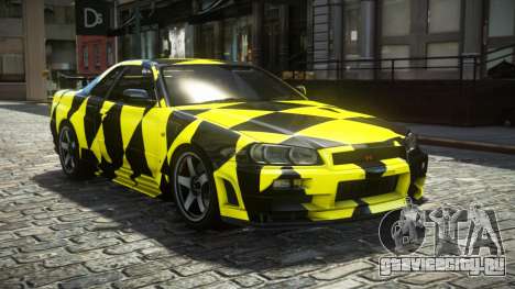 Nissan Skyline R34 E-Limited S3 для GTA 4