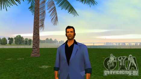 Tommy (Player2) - Upscaled Ped для GTA Vice City