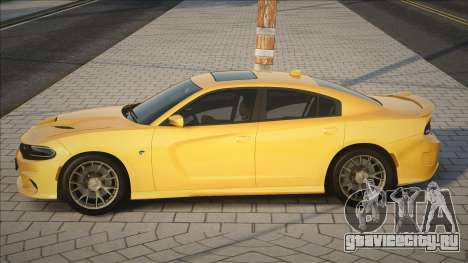 Dodge Charger Hellcat 2015 [Yellow] для GTA San Andreas