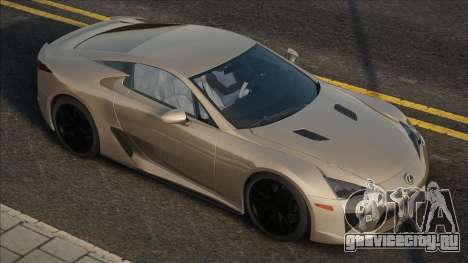 Lexus LFA [CCD] для GTA San Andreas