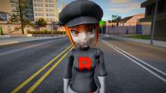 Femenina de Team Rocket Grunt de pokemon lets g для GTA San Andreas