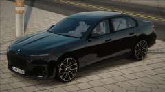 BMW 7-Series 2023 [Black] для GTA San Andreas