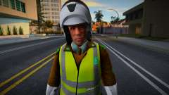 New skin cop v6 для GTA San Andreas