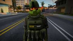 Полицейский в обмундировании 7 для GTA San Andreas