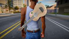 Гитара за спиной для GTA San Andreas