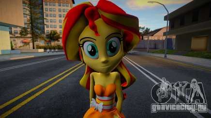 Sunset Shimmer Party Dress - MLP для GTA San Andreas