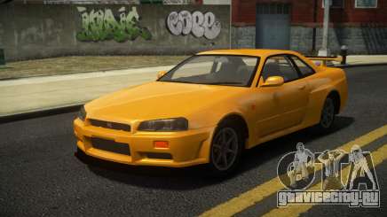 Nissan Skyline R34 SC-L для GTA 4