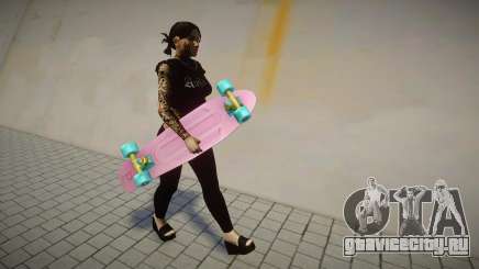 Розовый скейт-борд для GTA San Andreas
