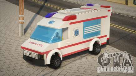 Lego Ambulance [Evil] для GTA San Andreas