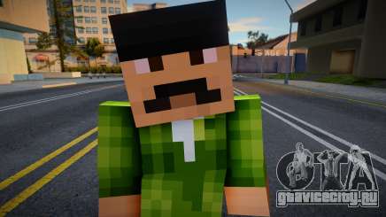 Psycho Minecraft Ped для GTA San Andreas