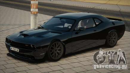 Dodge Challenger SRT Hellcat Black для GTA San Andreas