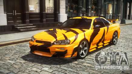 Nissan Skyline R34 E-Limited S13 для GTA 4