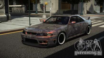 Nissan Skyline R33 G-Sports S5 для GTA 4