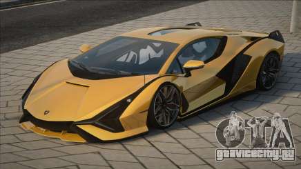 Lamborghini Sian Yel для GTA San Andreas