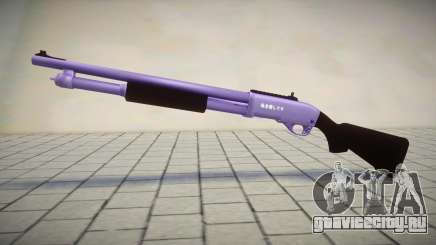 Chromegun Purple Gun для GTA San Andreas