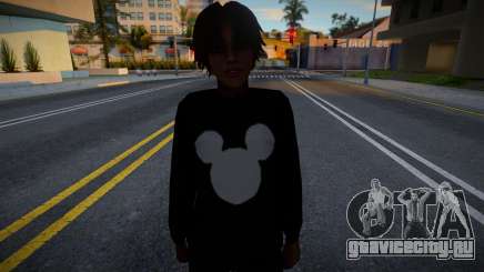 New girl skin 2 для GTA San Andreas
