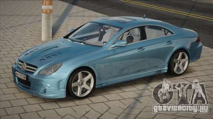 Mercedes-Benz CLS 63 AMG 2008 Blue для GTA San Andreas