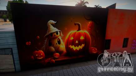 Mural Halloween для GTA San Andreas