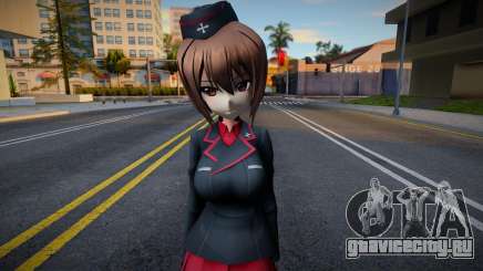 [Girls und Panzer] Maho Nishizumi для GTA San Andreas