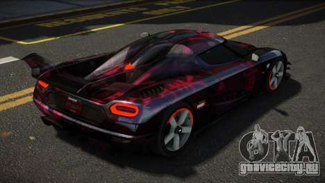 Koenigsegg Agera One G-Sport S10 для GTA 4