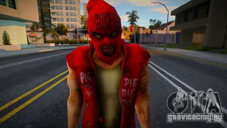 Character from Manhunt v90 для GTA San Andreas