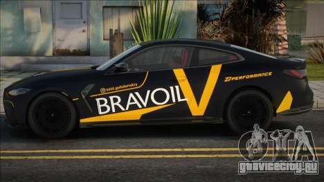 BMW M4 G82 2021 Bravoil для GTA San Andreas